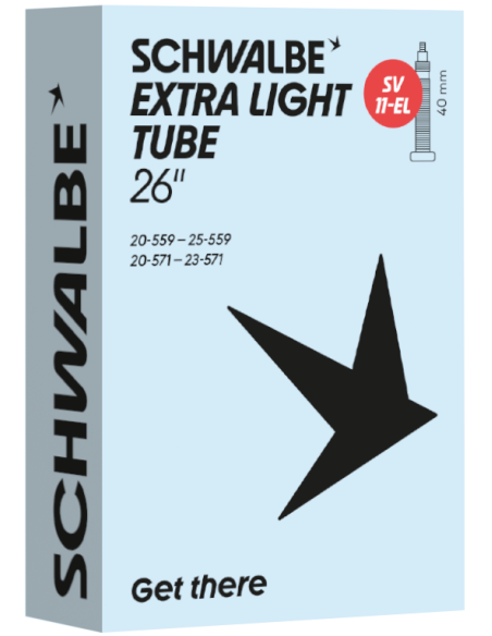 Binnenband Schwalbe Extra Light SV11-EL 26" / 20-25-559/571mm - 40 mm ventiel