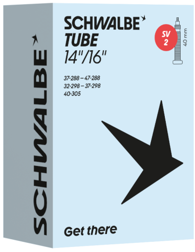 Binnenband Schwalbe SV2 14"/16" / 32-47-288/305mm - 40mm ventiel