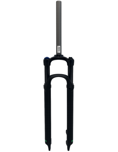 Verende voorvork 28'' met 1-1/8" vorkbuis Zoom 596 HL/0 - Post Mount - Lockout - mat zwart - QR