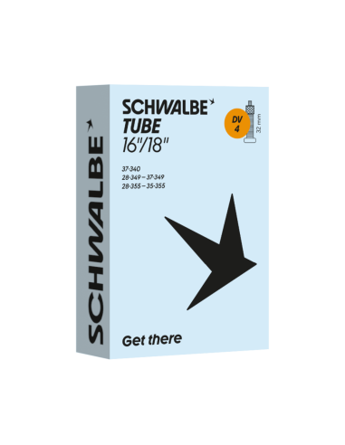 Binnenband Schwalbe DV4 16"/18" /28-37-340/355 - 32mm ventiel