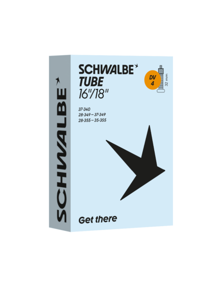 Binnenband Schwalbe DV4 16"/18" /28-37-340/355 - 32mm ventiel