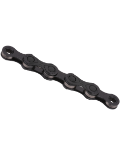 Ketting KMC e12 BlackTech 130L - zwart