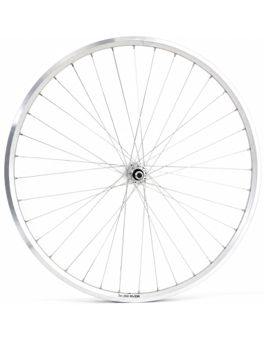 Voorwiel 28 inch ZAC 2000 - aluminium naaf - zilver