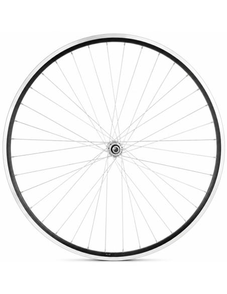 Voorwiel 28 inch ZAC 2000 - aluminium naaf - zwart