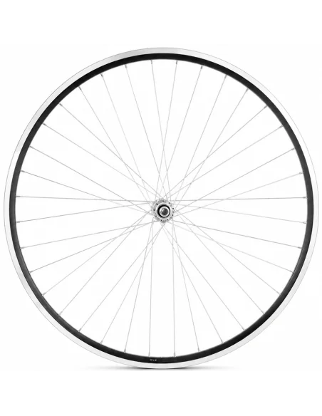 Voorwiel 28 inch ZAC 2000 - aluminium naaf - zwart