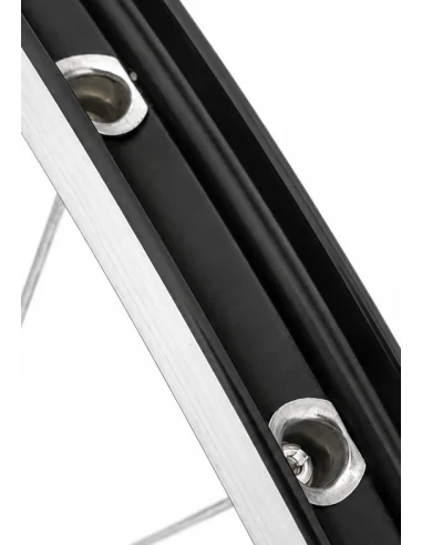 Voorwiel 28 inch ZAC 2000 - aluminium naaf - zwart