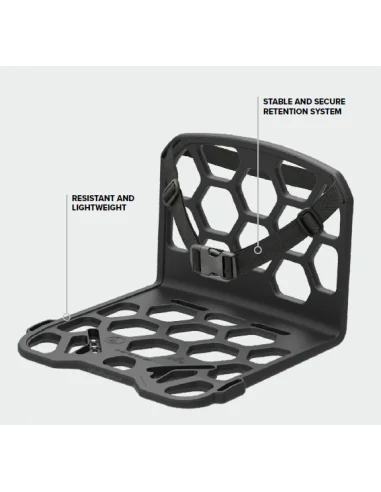 Bagagedragertransporter Polisport Packmate - zwart