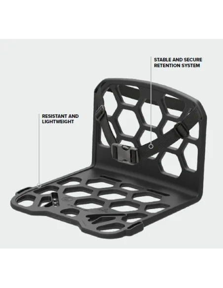 Bagagedragertransporter Polisport Packmate - zwart