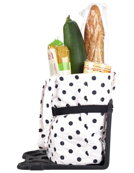 Bagagedragertransporter Polisport Packmate - zwart