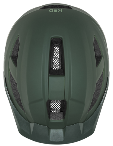 Fietshelm KED Embrace Urban - L (58-62 cm) - donkergroen