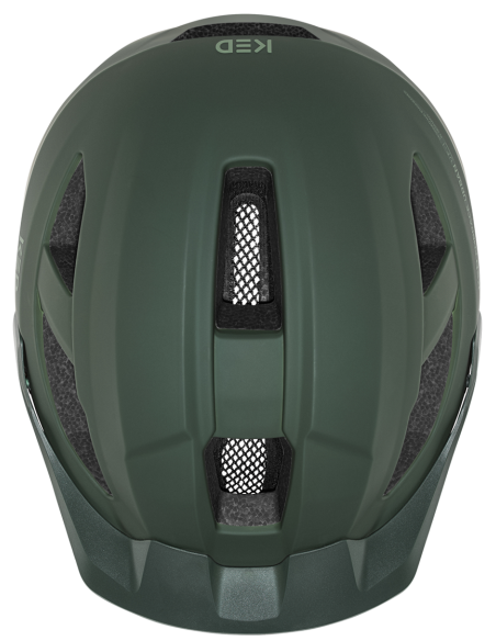 Fietshelm KED Embrace Urban - L (58-62 cm) - donkergroen