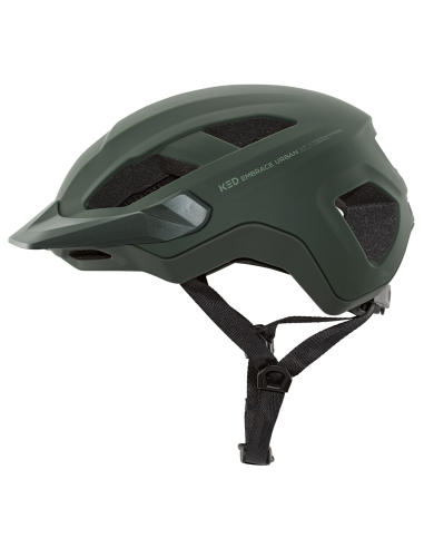 Fietshelm KED Embrace Urban - L (58-62 cm) - donkergroen