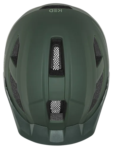 Fietshelm KED Embrace Urban - L (58-62 cm) - donkergroen