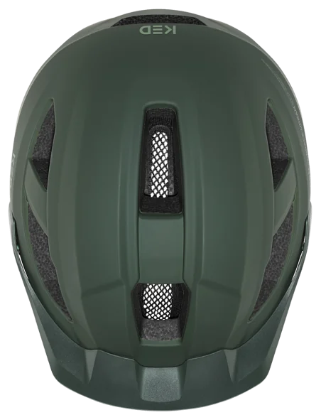 Fietshelm KED Embrace Urban - L (58-62 cm) - donkergroen