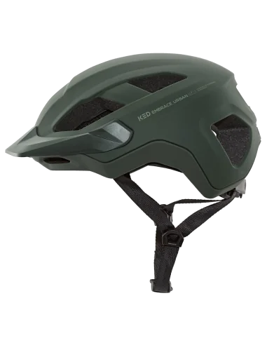 Fietshelm KED Embrace Urban - L (58-62 cm) - donkergroen