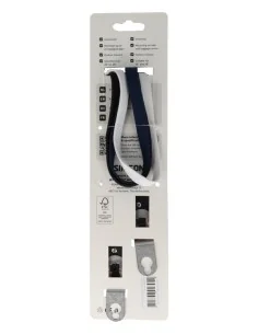 Triobinder Simson 60cm - zwart/blauw/wit 2