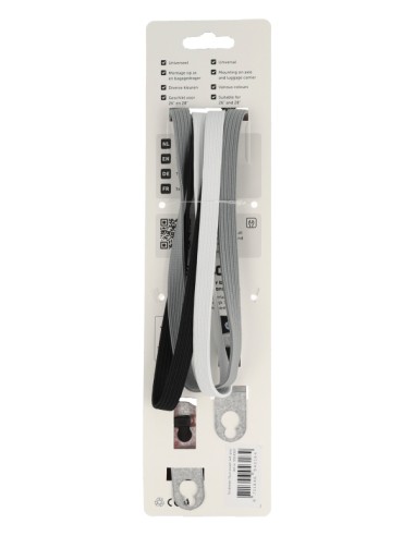 Triobinder Simson 71cm - zwart/wit/grijs