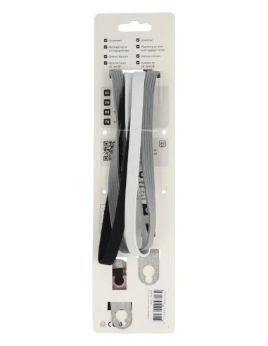 Triobinder Simson 71cm - zwart/wit/grijs