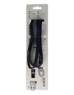 Triobinder Simson 71cm - zwart/blauw/ antraciet 2