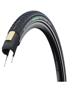 Buitenband Schwalbe Road Cruiser K-Guard 28 x 1.40" / 37-622 - zwart met reflectie