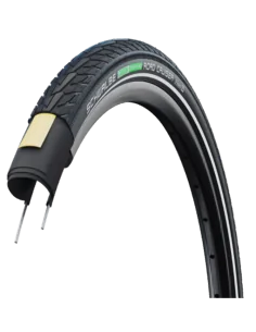 Buitenband Schwalbe Road Cruiser K-Guard 28 x 1.40" / 37-622 - zwart met reflectie