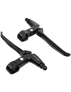 Remgreepset Saccon voor rollerbrake - 4 vingers - zwart/zwart
