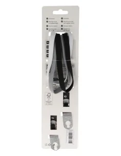Triobinder Simson 60cm - zwart/wit/grijs 2