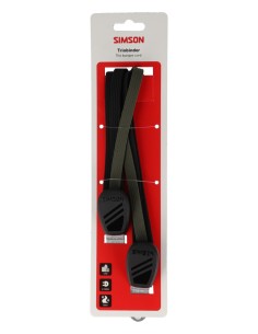 Triobinder Simson 71cm - zwart/groen
