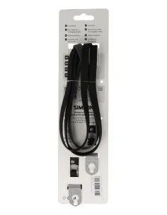 Triobinder Simson 71cm - zwart/groen 2