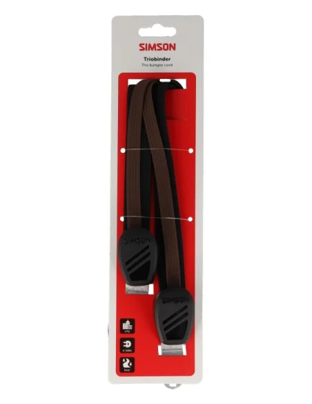 Triobinder Simson 71cm - zwart/bruin