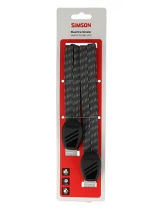 Quattro binder Simson reflex - zwart/antraciet