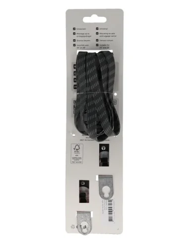 Quattro binder Simson reflex - zwart/antraciet