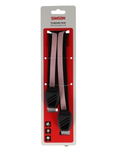 Triobinder Simson 24i meisje - zwart/rose