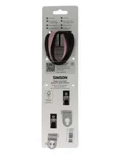Triobinder Simson 24i meisje - zwart/rose 2