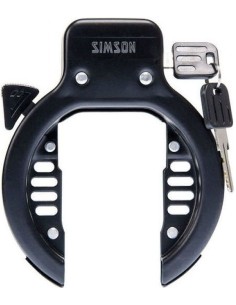 Ringslot Simson universeel - zwart - 10 stuks in werkplaatverpakking