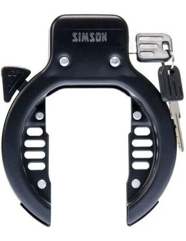 Ringslot Simson universeel - zwart - 10 stuks in werkplaatverpakking