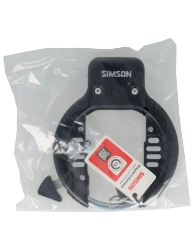 Ringslot Simson universeel - zwart - 10 stuks in werkplaatverpakking