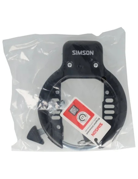Ringslot Simson universeel - zwart - 10 stuks in werkplaatverpakking