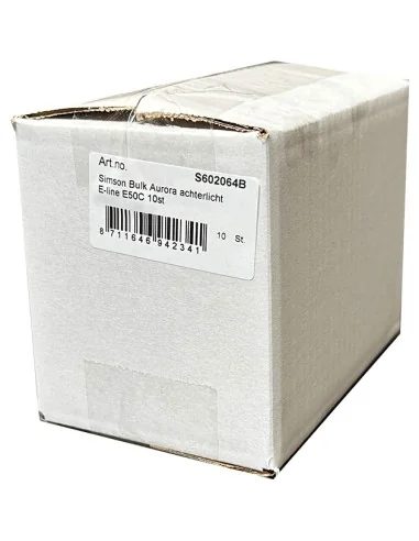 Achterlicht Simson Aurora E-line e50c - 10 stuks in werkplaatsverpakking