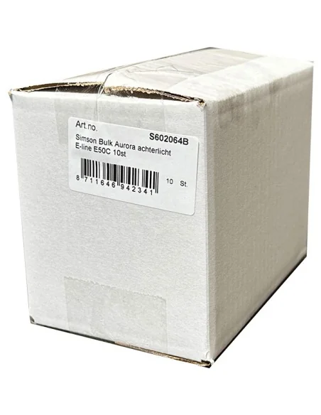 Achterlicht Simson Aurora E-line e50c - 10 stuks in werkplaatsverpakking