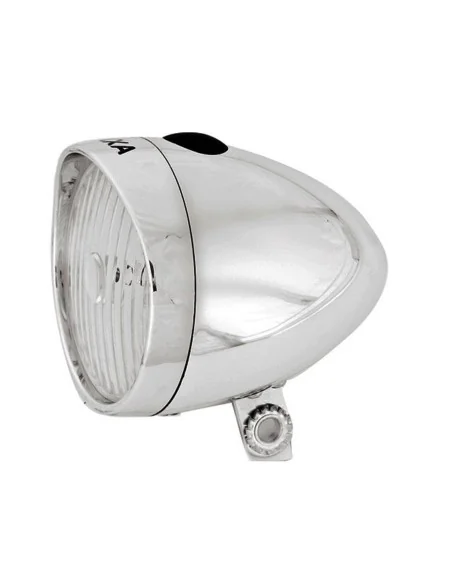 Koplamp Axa Classic op batterijen - zilver (op kaart)