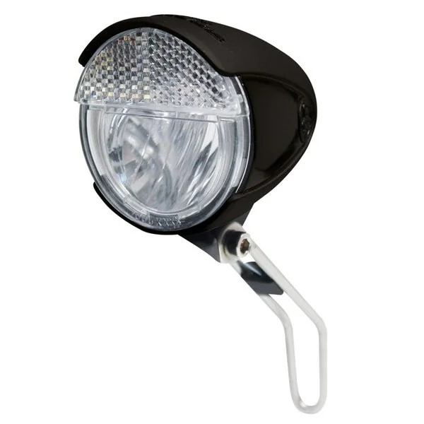 Koplamp Trelock LS583 Bike-i Retro - Zwart - 15-Lux - Dynamomontage