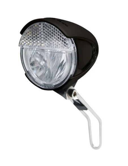 Koplamp Trelock LS583 Bike-i Retro - Zwart - 15-Lux - Dynamomontage