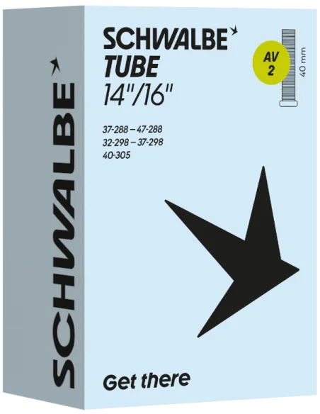 Binnenband Schwalbe AV2 14"/16" 32/47-288/305 - 40mm ventiel