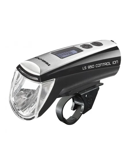 Koplamp Trelock LS950 Control Ion - 70 Lux - Incl. houder