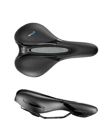 Fietszadel Selle Royal Respiro Moderate - All Journeys - zwart