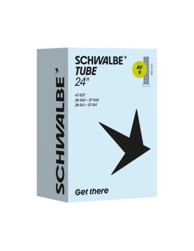Binnenband Schwalbe AV9 24" / 28/47-507/541 - 40mm ventiel
