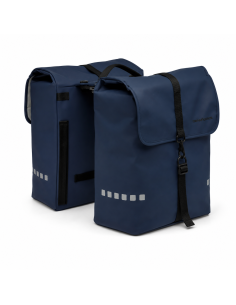 Dubbele fietstas New Looxs Odense 39 liter 34 x 16 x 38 cm (x2) - Dark blue