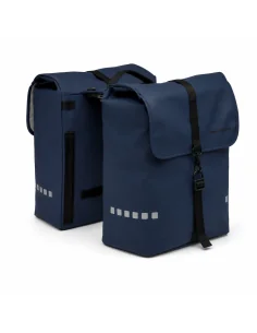 Dubbele fietstas New Looxs Odense 39 liter 34 x 16 x 38 cm (x2) - Dark blue
