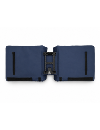 Dubbele fietstas New Looxs Odense 39 liter 34 x 16 x 38 cm (x2) - Dark blue